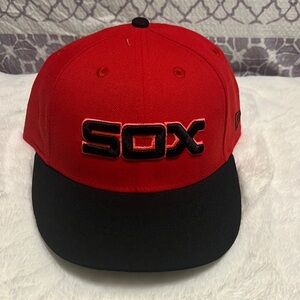 New Era Red and Black 59FIFTY Cap